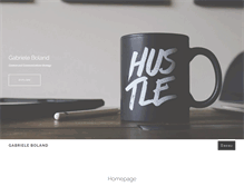 Tablet Screenshot of gabrieleboland.com